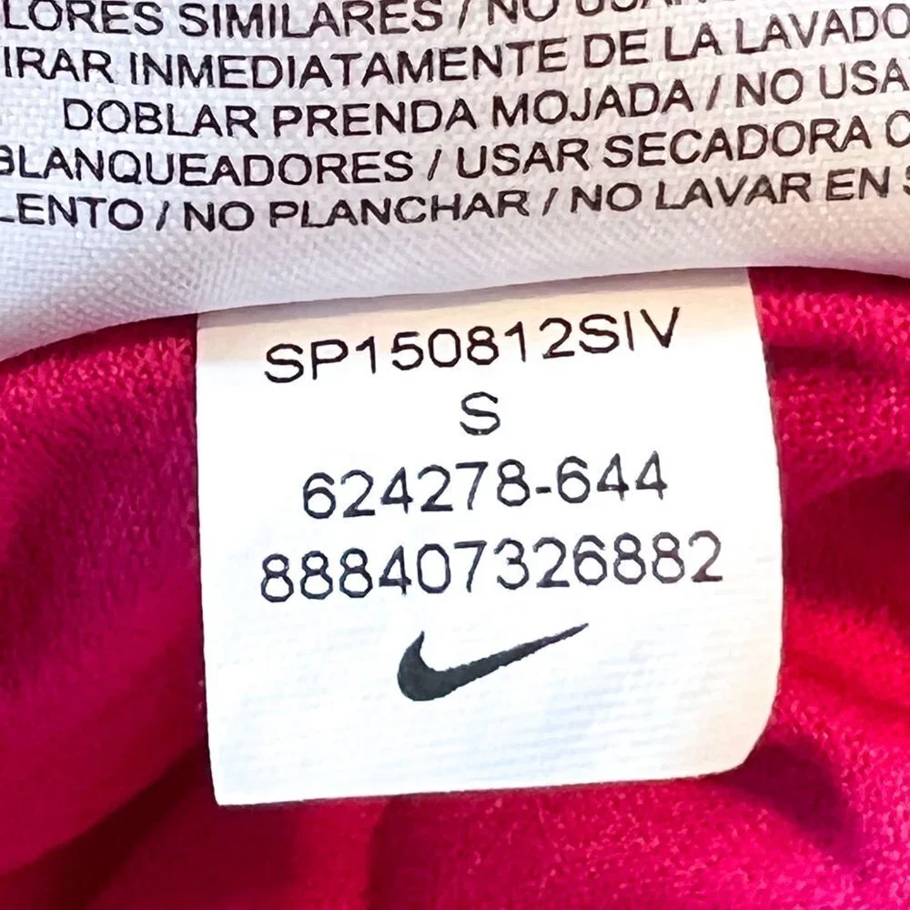 Nike Womens Pink Dri-Fit Tempo Athletic Lightweight Breathable Running Shorts S